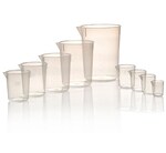 Nalgene™ Economy Polypropylene Griffin Low-Form Plastic Beakers